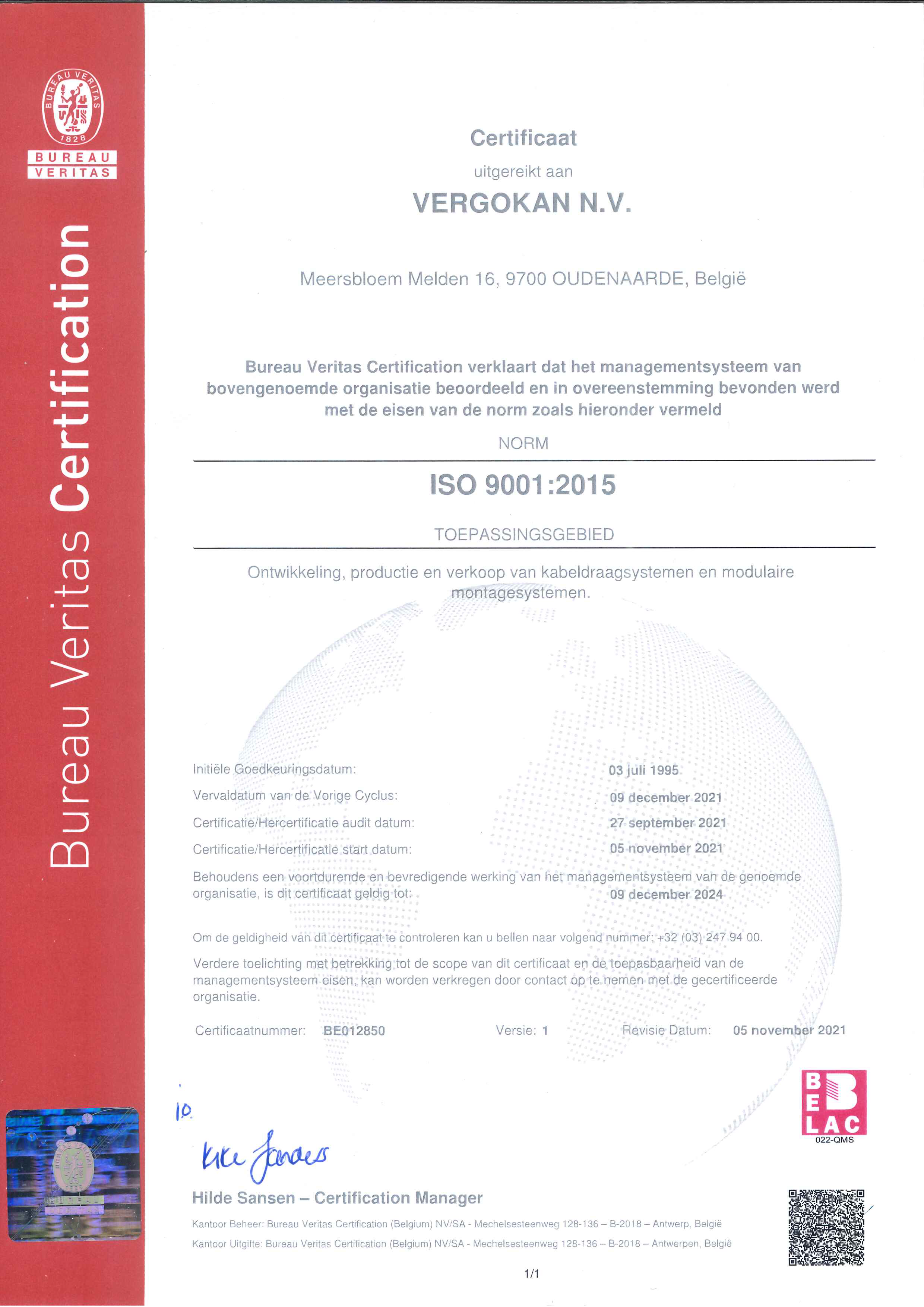ISO 9001 NL